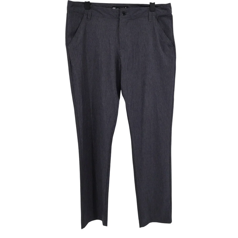 Travis Mathew Heathered Performance Golf Pants Grey Mens 34x32
